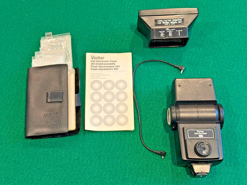 Vivitar 283 flash - flash, a