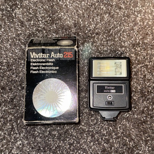 Flash vivitar auto 215 vintage - vivitar,