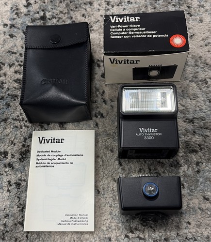 Flash vivitar auto thyristor - flash,