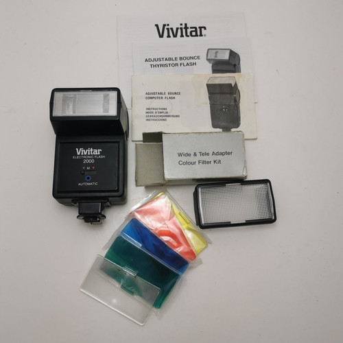 Vivitar electronic flash - electronic, 2000