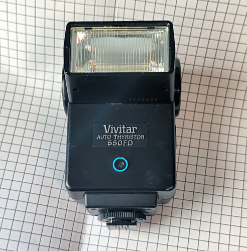 Vivitar auto thyristor 550fd - thyristor,