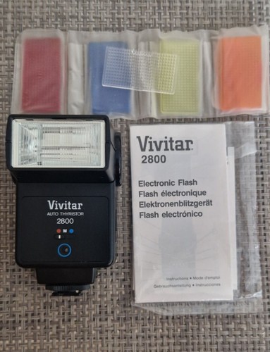 Vivitar 2800 flash cobra - vivitar,