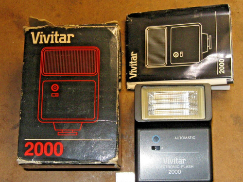 Flash elettronico vivitar 2000 - elettronico,