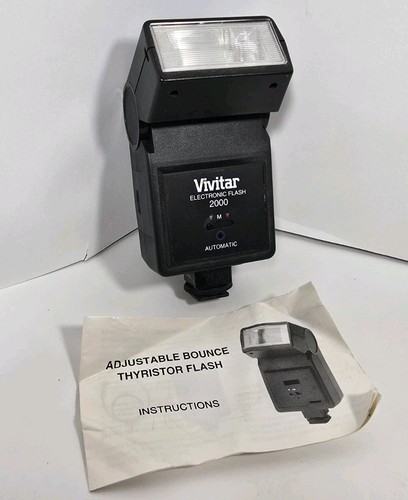 Vivitar electronic flash 2000 - electronic,